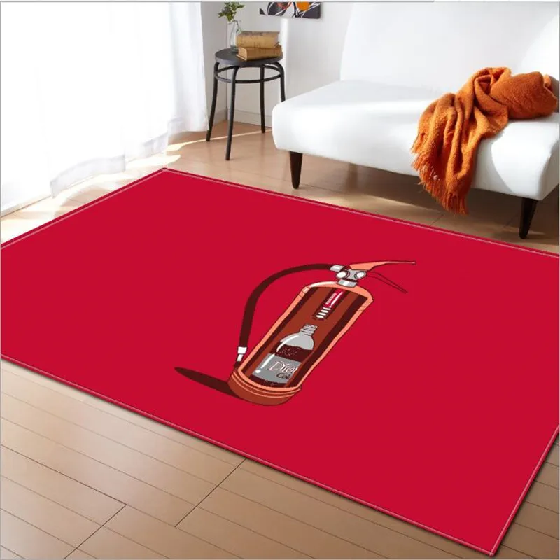Гостиная ковер для ребенка домашняя Нескользящая Rugs Большие размеры Декор Ковер дети спальня большая площадь, играть в игру мягкие ковер alfombras - Цвет: as picture