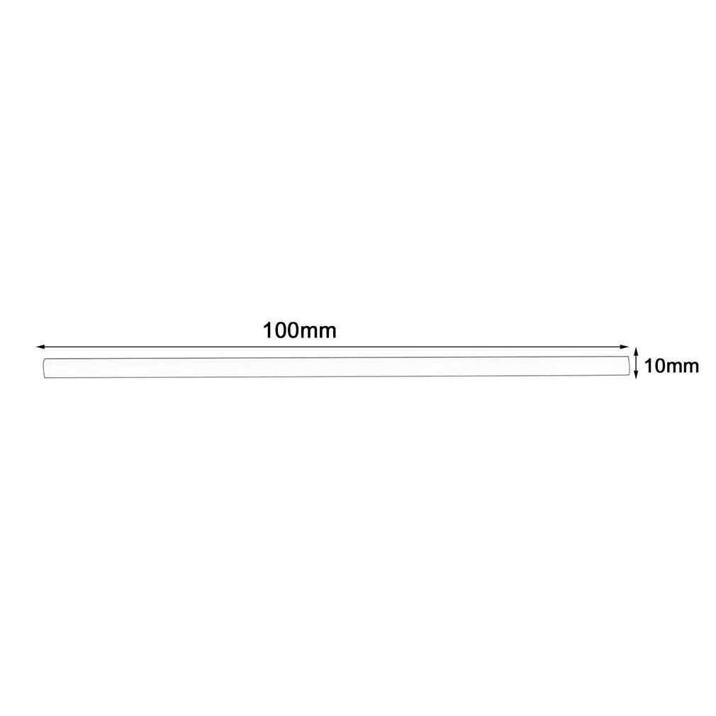 Высокое качество 80 шт 10 см безопасный пластиковый леденец палка поп палочки для