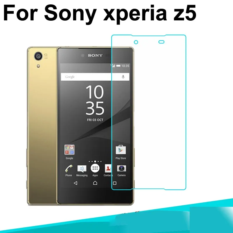 Ультратонкая защитная пленка из закаленного стекла для Sony Xperia Z5 SonyZ5 | Мобильные