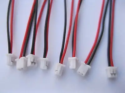 

300 шт., 2-контактный гнездовой разъем 1,25 мм с кабелем 28AWG 150 мм