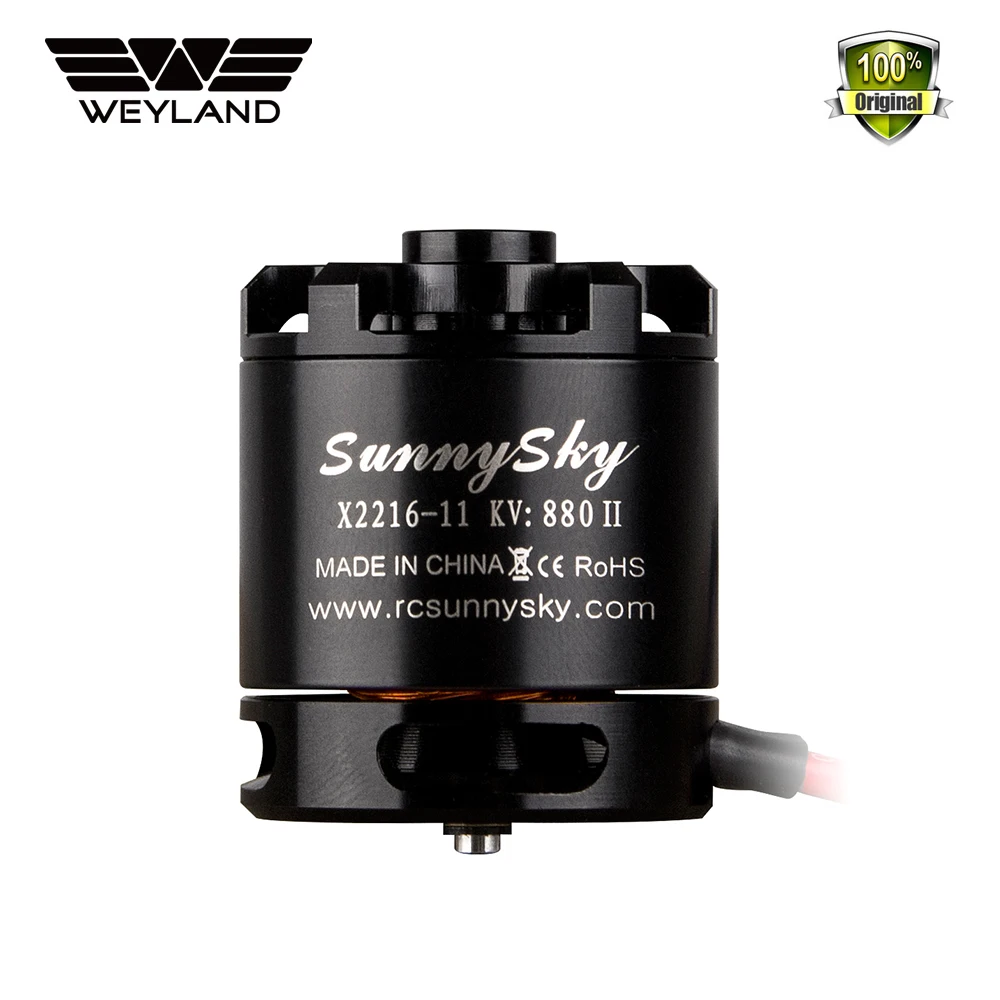 Weyland 1 шт/2шт/4 шт SunnySky X2216 880kv Outrunner бесщеточный мотор для RC самолета вертолета