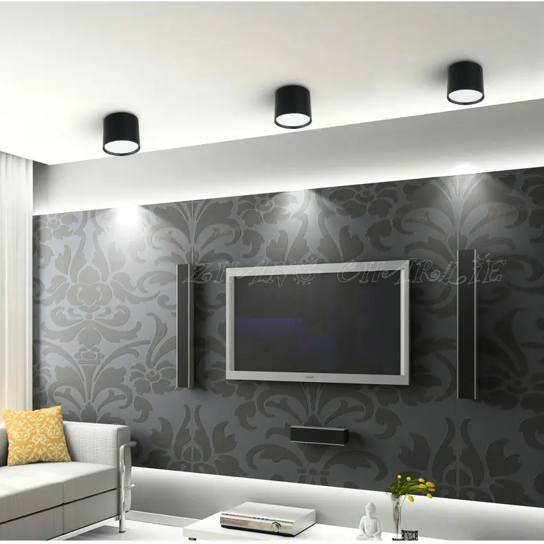 Горячая Распродажа! Бесплатная доставка 15 Вт черный корпус белый COB Светодиодный