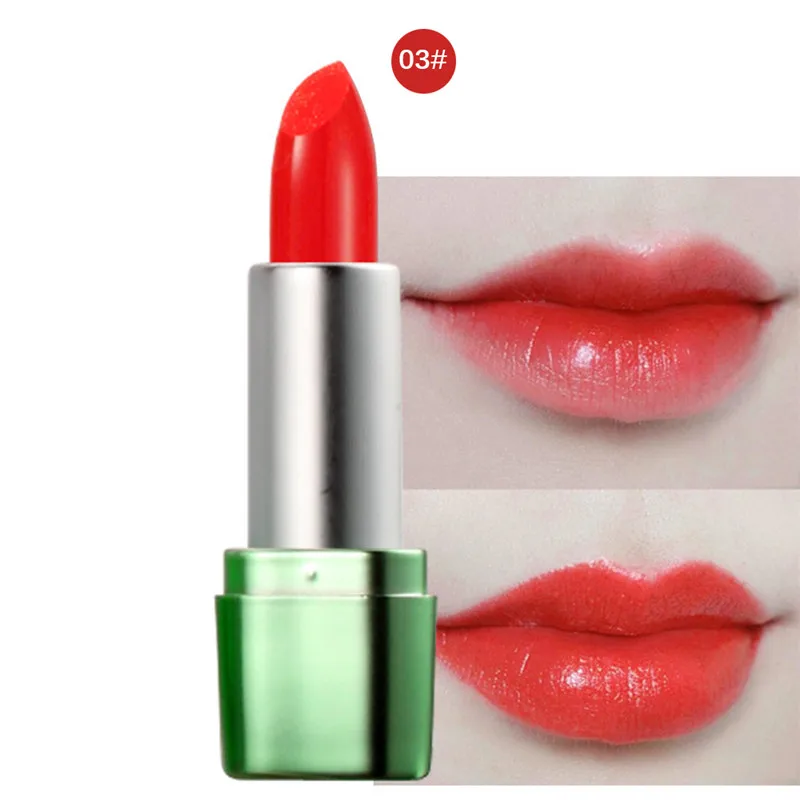 New 12 Colors Aloe Vera Solution Nourish Ryukin Gold Lipstick Color Lasting Sexy Lip Makeup Cosmetics |