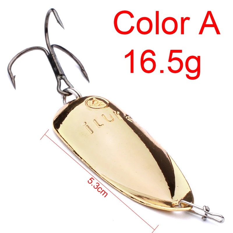1 ШТ. Рыболовные Приманки Золото/Синий/Красный/Золото/Серебро рыболовные снасти