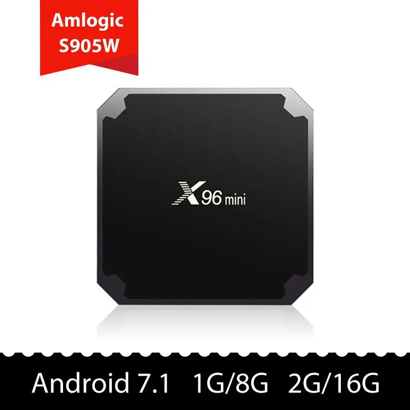 X96 mini TV Box IR cable Android 7.1.2 Amlogic S905W Quad Core 2.4GHz WiFi 1G 8G/2G16G Wifi 4K HD Set-top Media Player | Электроника