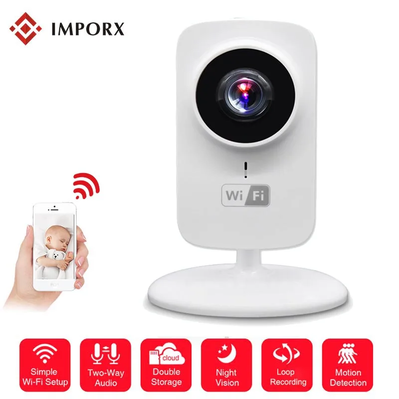 Видеоняня 720P ip камера для видеосъемки детей мини Wifi беспроводная
