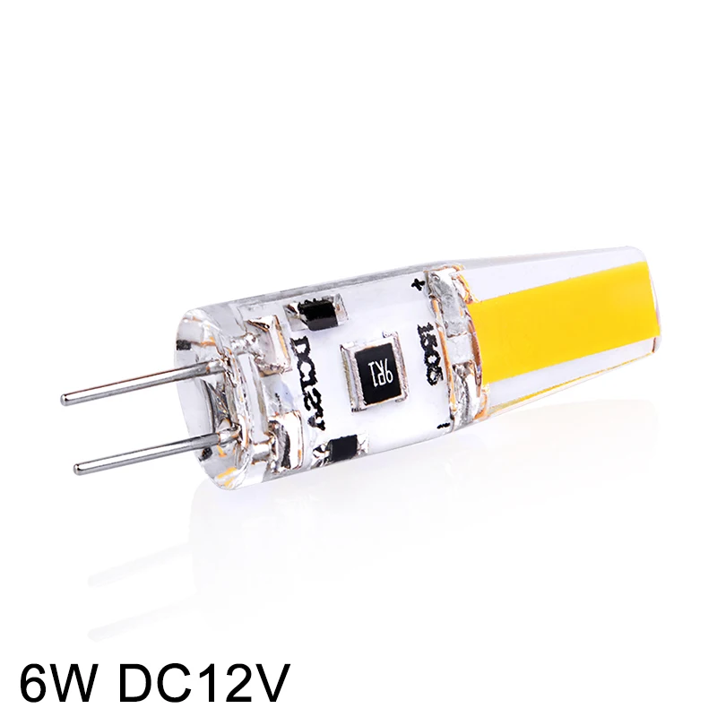Светодиодная лампа G4 6 шт./лот 3 Вт 12 в пост. Тока|led bulb|cob led bulblight for |