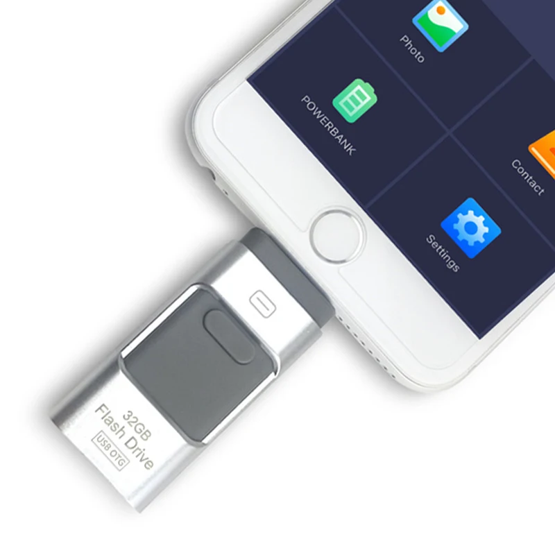 I flash драйвер usb drive HD флешки Lightning данных для iphone iPad Ipod IOS Android USB накопитель ПК/Mac 16