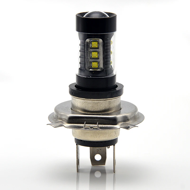 2x50 Вт H4 светодиодный ная лампа 16 SMD Автомобильная передняя фара DC 12 В ~ 24 360