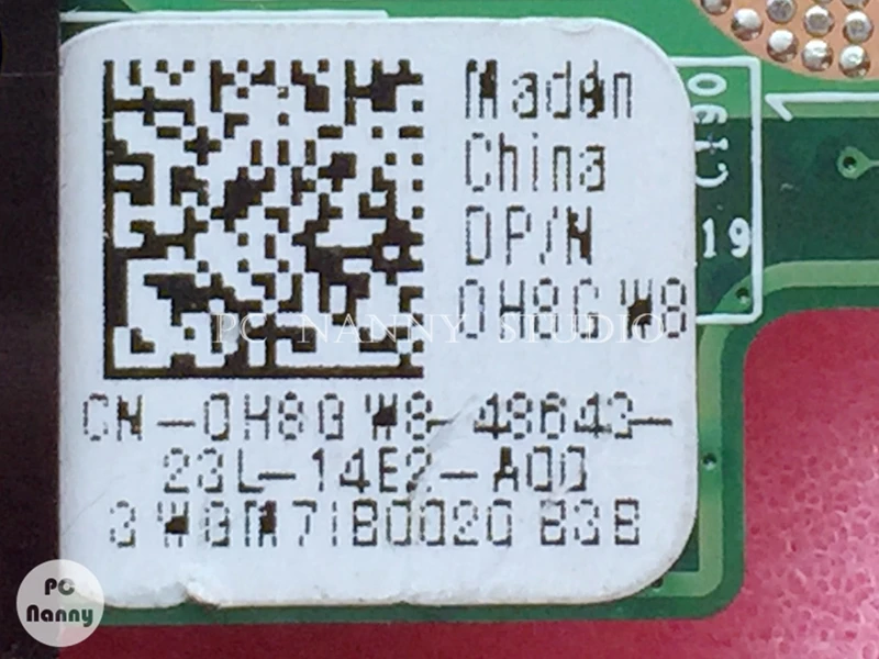 Плата аудио ETHERNET для XPS 17 L702X SERIES NIC USB плата DAGM7CPI8B0 H8GW8 0H8GW8|usb usb|ethernet audioaudio usb card |