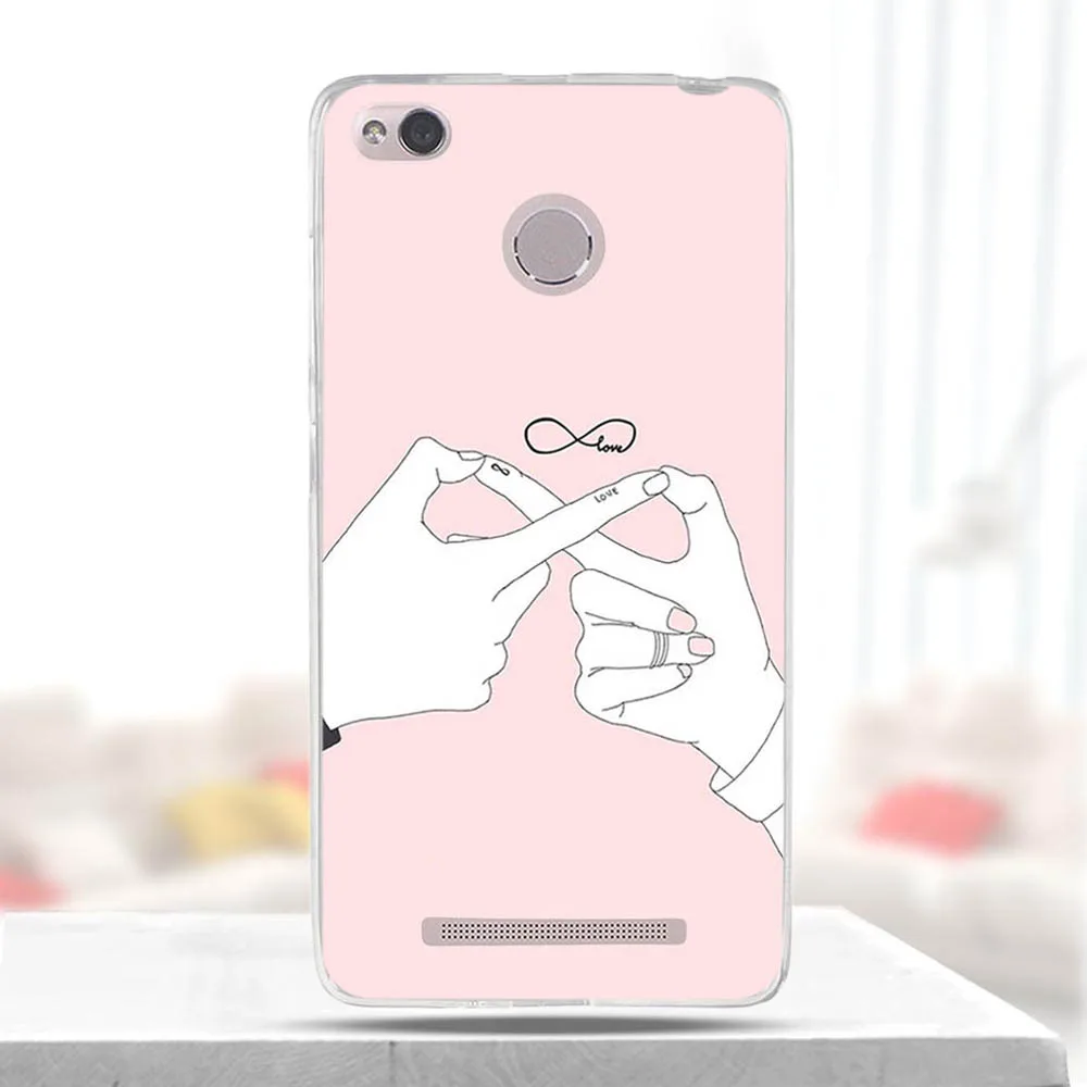 Для Xiaomi Redmi 3 S Caes цветная силиконовая задняя крышка для Xiaomi Redmi 3s чехол 3d мультяшный ТПУ чехол для Xiaomi Redmi 3 S Fundas