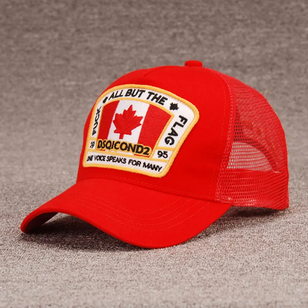 DSQ летняя сетчатая Мужская бейсболка женская Snapback Chapeu ICON Gorros Para Hombre De Marca Casquette