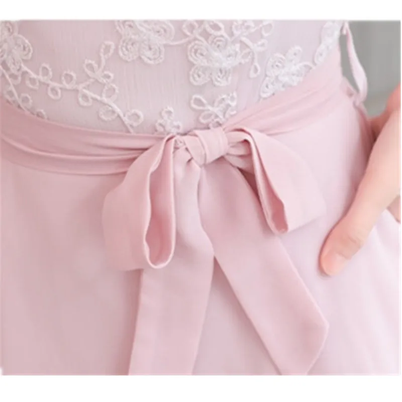 2018 новые женские летние платье одежда модная сексуальная шифон Вышивка с большой