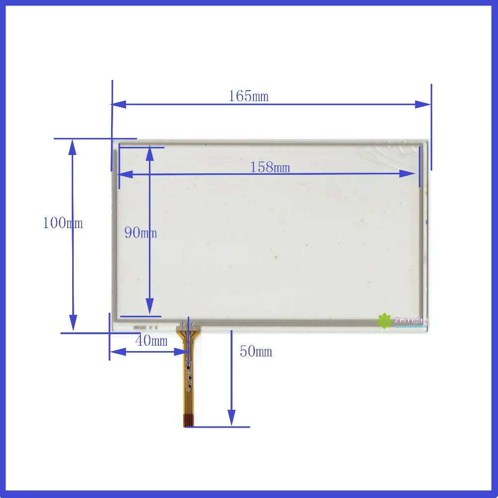 ZhiYuSun SWT-10588 165 мм * 100 4 четыре провода резистивный 7 дюймов сенсорный экран