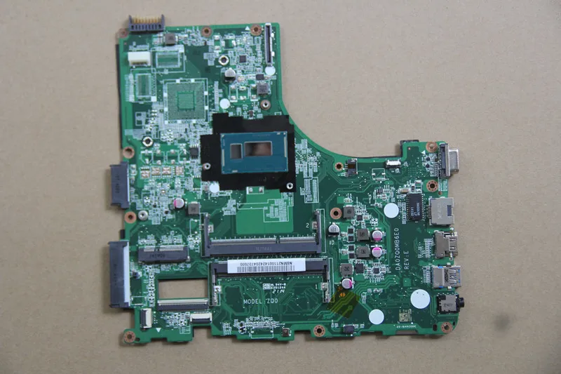Материнская плата NBMN211001 для ноутбука Acer V3 472 E5 471 DDR3 полностью протестированная