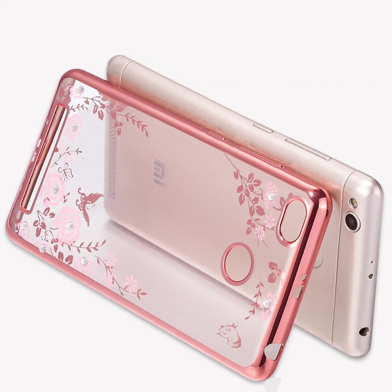YonLinTan чехол для xiaomi redmi3 redmi 3 s pro prime Роскошный задняя крышка мягкая силиконовая