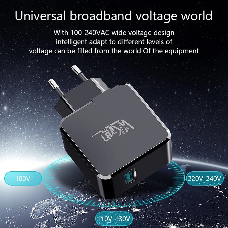 VVKing USB зарядное устройство SuperCharge 5 V/4.5A быстрое для Huawei Samsung Xiaomi iPhone LG Quick Charge 3 0 QC3.0