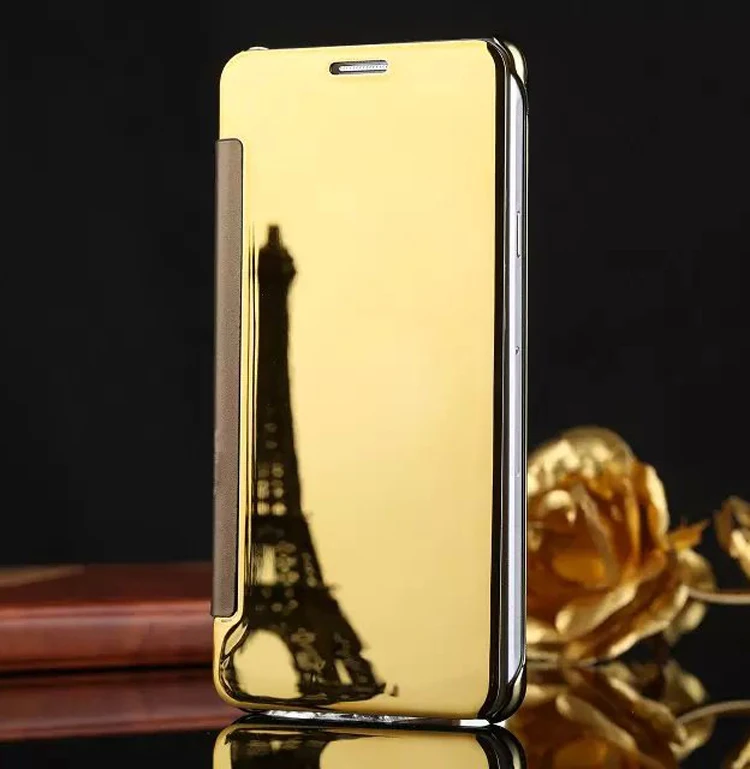 Clear View зеркало смарт-чехол для телефона samsung Galaxy J1 J3 J5 J7 Prime 2016 2017 A3 A5 A7 A8 плюс 2018 Флип