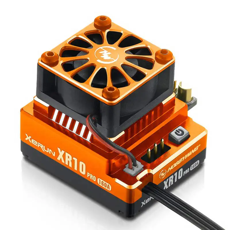 FATJAY Hobbywing XeRun XR10 PRO 160A бесщеточный сенсорный ESC для RC 1/10 гоночный багги Дрифт