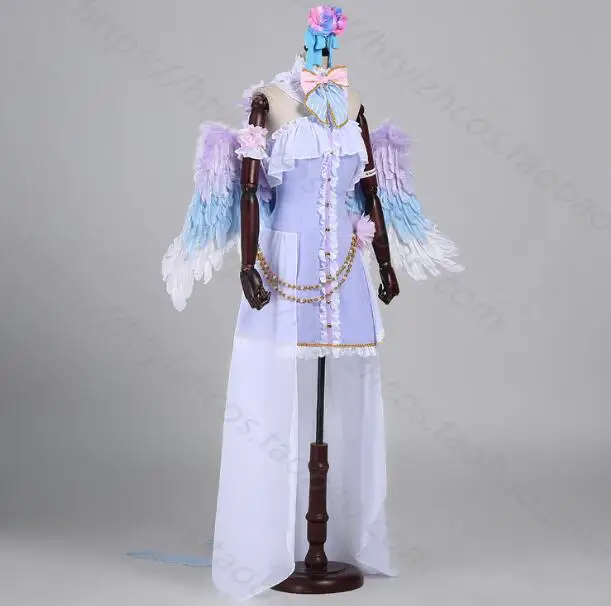 Lovelive! Белый день Святого Валентина Эли аясе и Rin Hoshizora костюм для косплея платье полный комплект