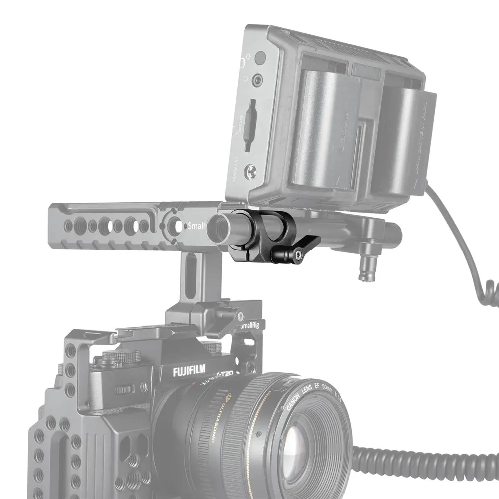 SmallRig 15 мм стержневой зажим одиночное Крепление стержня для EVF Mount/крепление