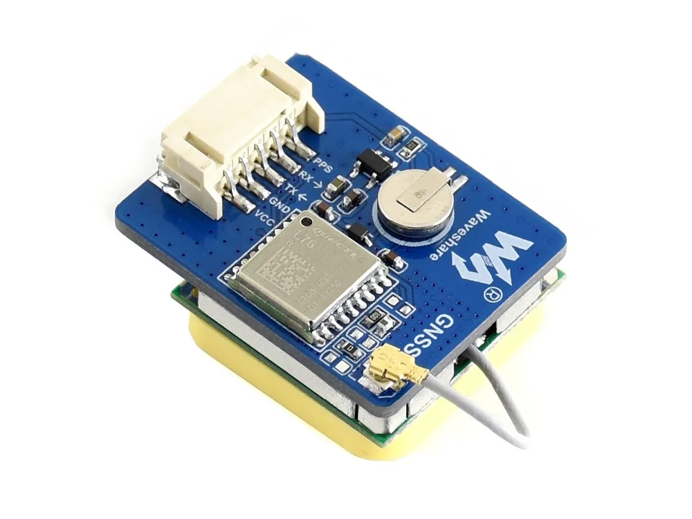 Модуль Waveshare L76X Multi GNSS поддерживает интерфейсы GPS BDS QZSS UART применяются в