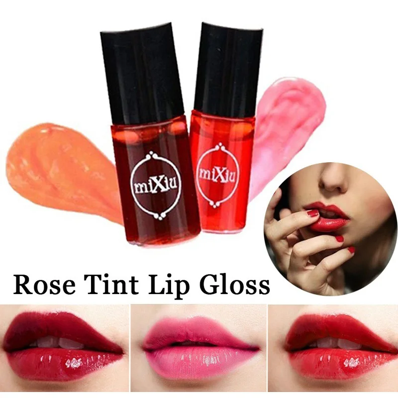 Women Waterproof Shimmer Lip Gloss Tint Dyeing Multifunction Liquid Lipgloss Blusher Long Lasting Makeup Cosmetics Maquillaj | Красота и