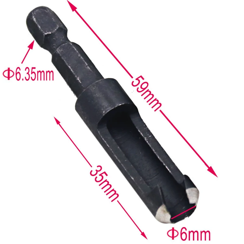 4 шт./компл. набор сверл из углеродистой стали инструментов для деревообработки 6