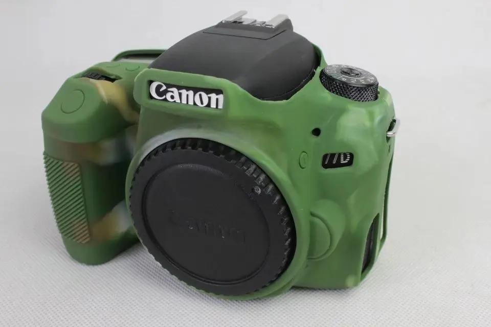 Новая мягкая силиконовая резиновая Защитная пленка для камеры Canon 77D
