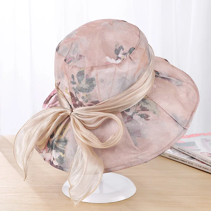 

Adofeeno Summer Flowers Beach Hats for Women Wide Brim Solid Color Outdoor Fahion Straw Hats