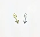 Eruifa 20 шт. 5*16 мм мини стрелочка ожерелье из цинкового сплава, серьги браслет ювелирные изделия DIY ручной работы 2 вида цветов