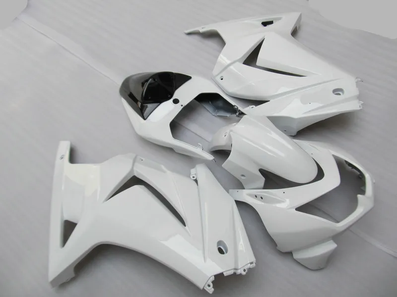 Комплект обтекателей под давлением для KAWASAKI Ninja ZX250R 08 09 10 11 12 ZX 250R EX250 2008 2010 2012 Белый