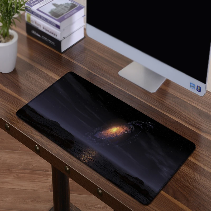FFFAS 70x30 см XL большой красивый Романтический Звездное небо Мышь Pad Ультра мягкий натуральный каучук Игры Геймер игровая игровые коврики и чехлы коврик
