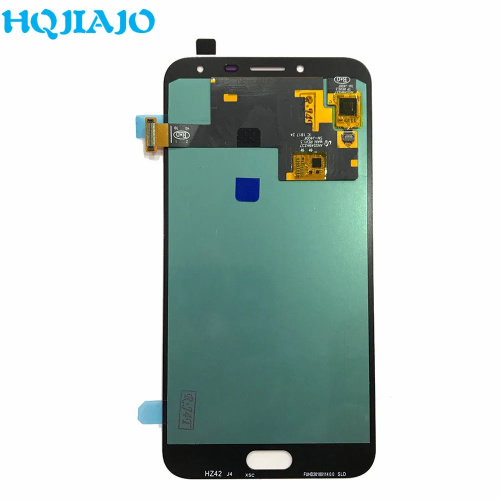 Super AMOLED ЖК-экран для Samsung J400 ЖК-дисплей дигитайзер сенсорного экрана Galaxy J4 J400F J400G в