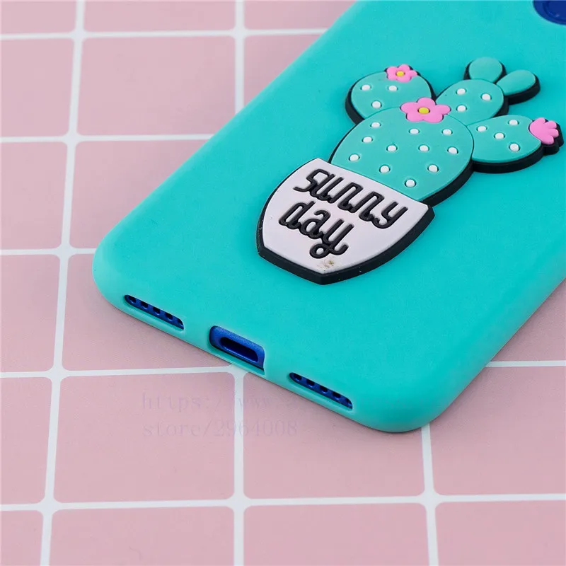 TRISEOLY For Xiaomi Redmi Note 7 Case Cover Candy Color Soft TPU Pro 3D DIY Cartoon Fruit Plant Pattern 6.3&quot | Мобильные