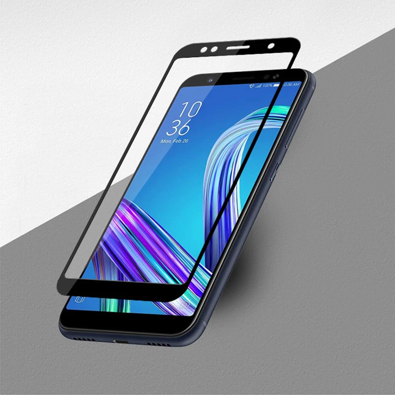 Закаленное стекло 9H с полным покрытием для Asus Zenfone Max Pro M1 ZB601KL ZB602KL 4 ZC520KL 5 Z ZE620KL ZS620KL