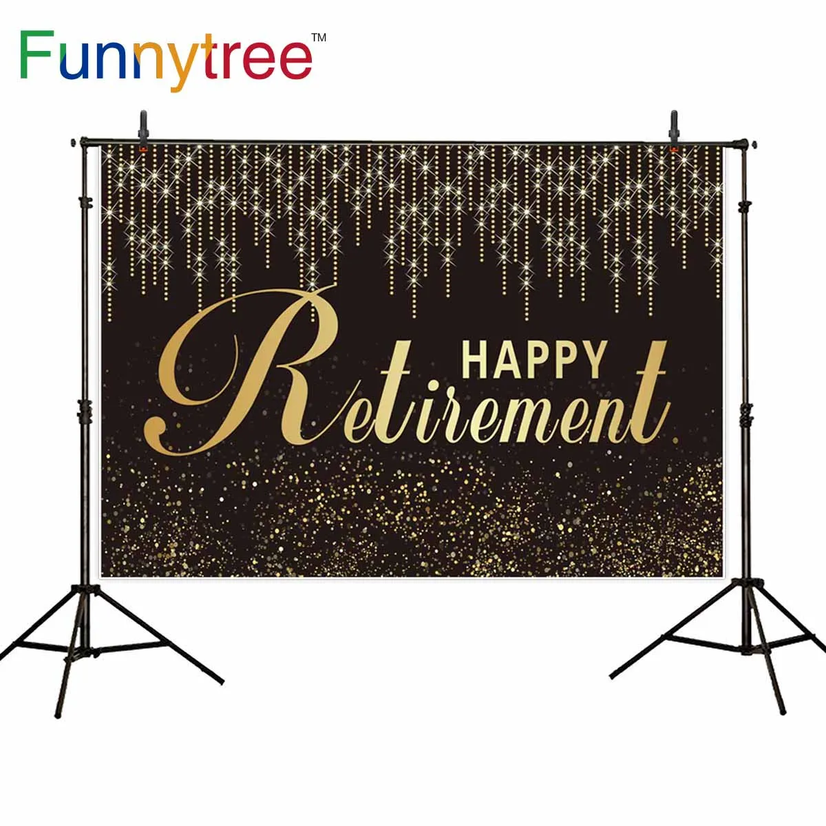 Фон для фотосъемки Funnytree с изображением счастливого выхода в свет блестящие