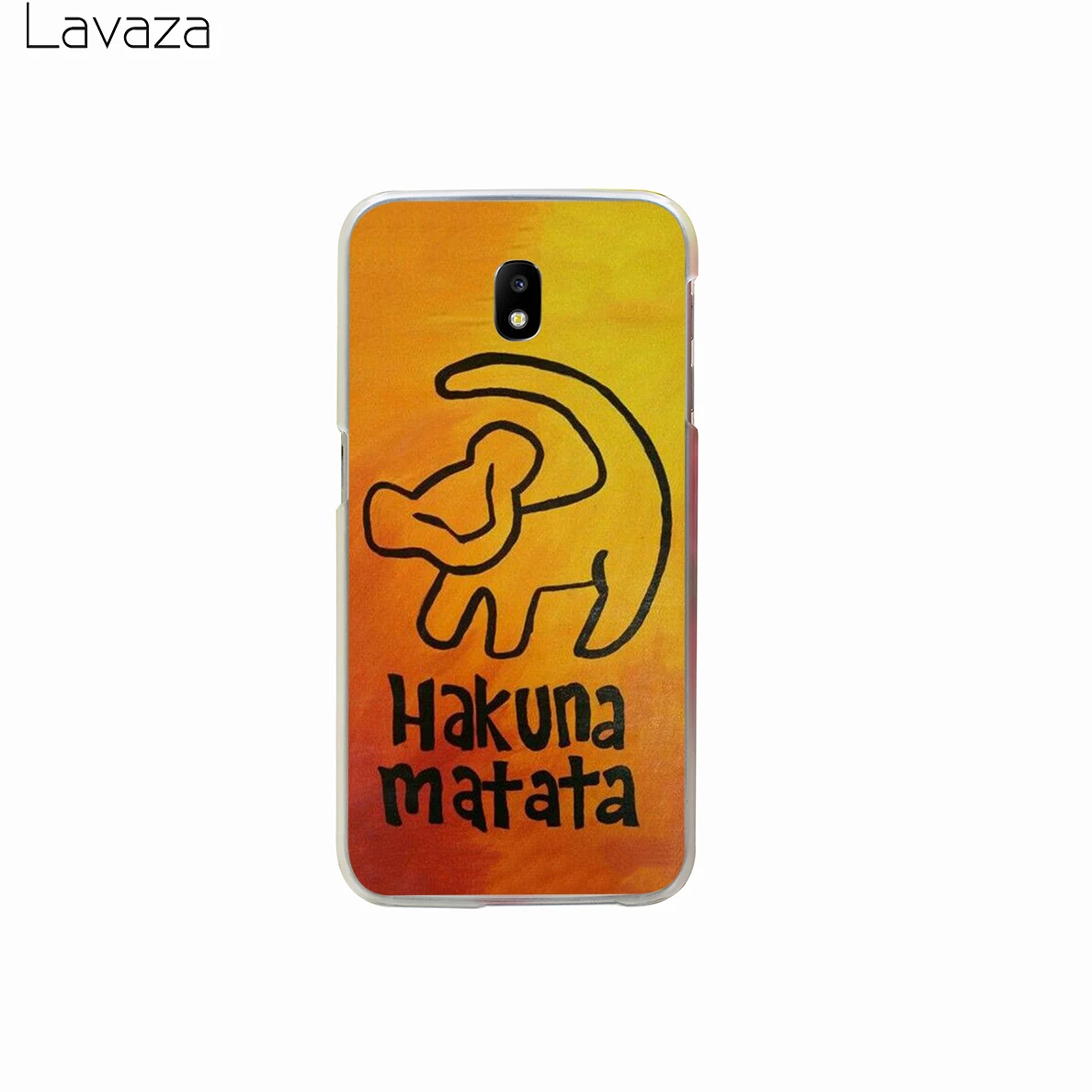 Чехол для телефона Lavaza hakuna matata The Lion King чехол Samsung Galaxy J8 J7 Duo J4 J5 J6 Plus 2018 2017 2016 J2 J3 Prime