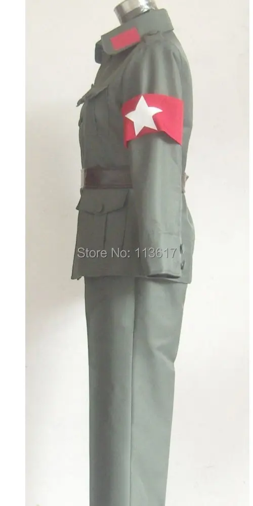 Униформа Axis Powers Hetalia China Cosplay Костюм синий-сделано | Тематическая одежда и униформа