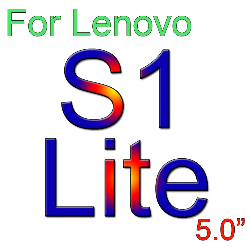 9H 0,3 мм HD Взрывозащищенная пленка из закаленного стекла для lenovo Vibe S1 Lite S1Lite S1La40 S1LA40 Защитная пленка для экрана - Цвет: S1Lite