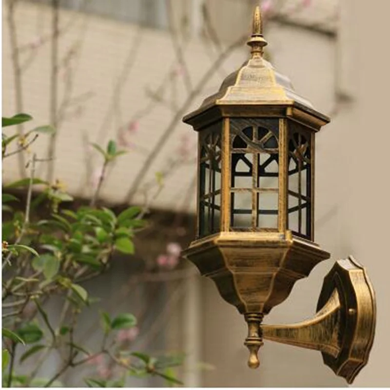 Современное Уличное бра в европейском стиле водонепроницаемый настенный