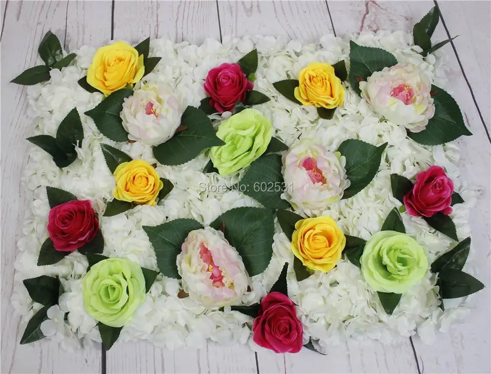SPR Высококачественный 10 шт./лот Искусственный шелк цветок стена свадьба фон