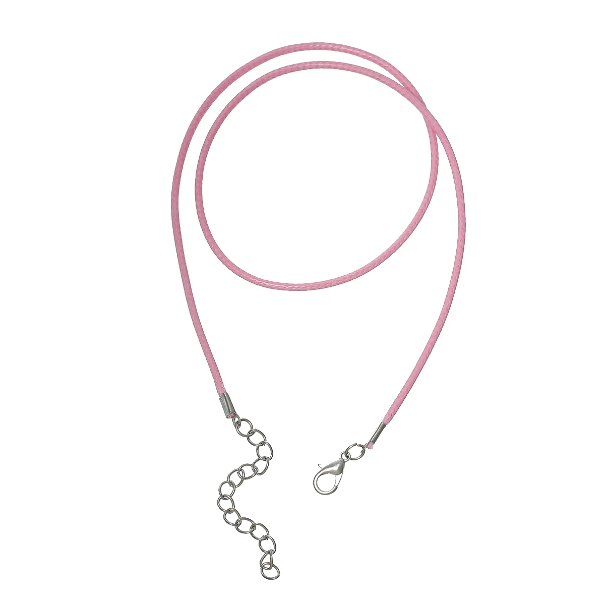 DoreenBeads восковая веревка ожерелье розовый 43 5 см длиной 2 шт. Новинка 2017 | Украшения