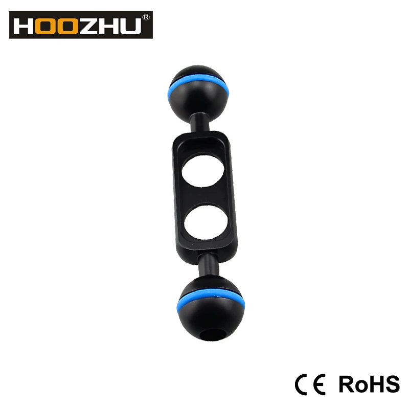 Подводные фонарики 5 дюймов поддержка двойной шаровой головки (Φ 25 4) качественное