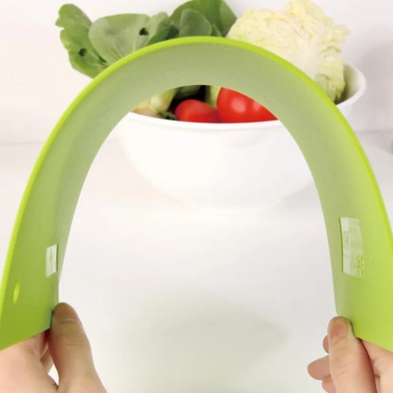3-pack гибкие пластиковые Разделочные доски коврики с значками еды, кухонные аксессуары