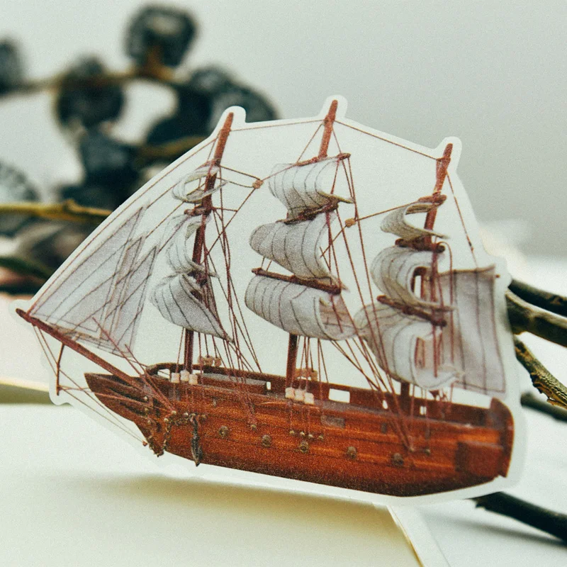 YPP CRAFT 40 шт винтажные бумажные наклейки для скрапбукинга DIY