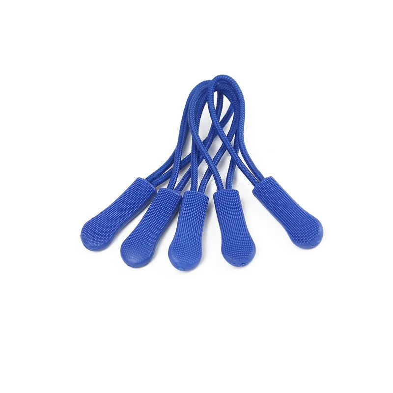 Royal Blue 10 шт., 20 шт. цветной сменный шнурок на молнии, ремень для одежды, рюкзак, сумка, запчасти, аксессуары - Цвет: Royal Blue