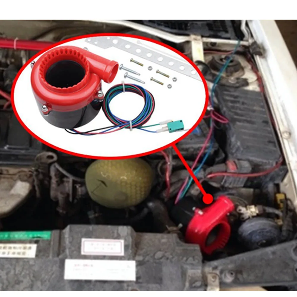 Универсальная электронная turbo автомобиль поддельные клапан сброса электронный
