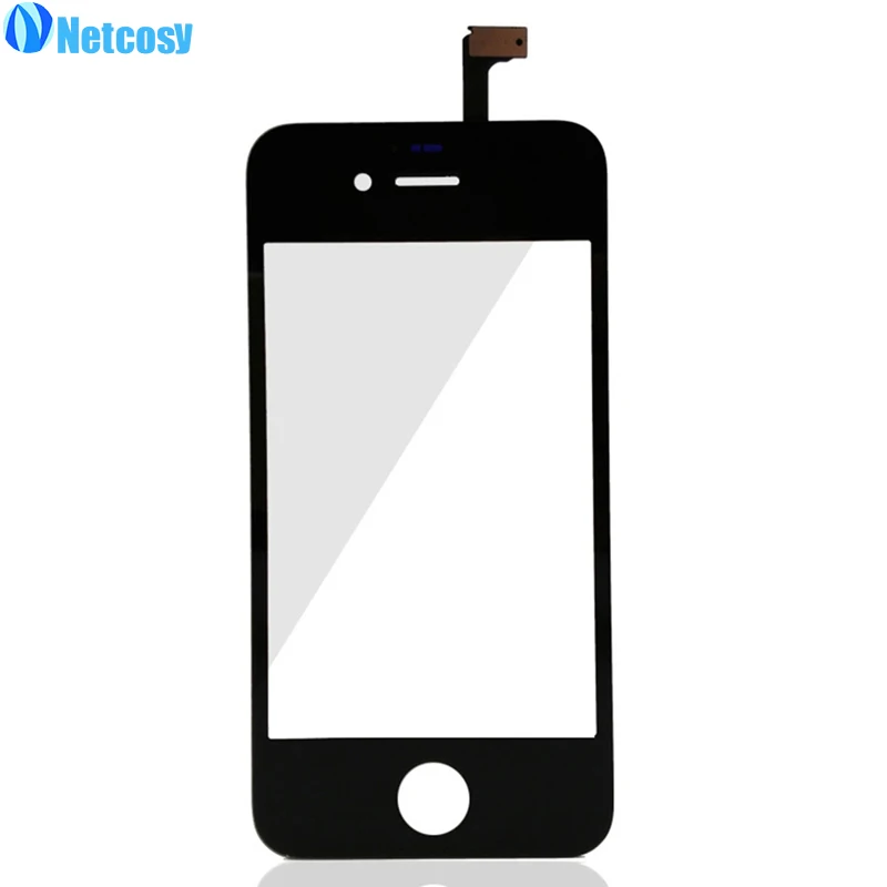 Netcosy для iphone 4/4s сенсорный экран дигитайзер стекло объектив сенсор Замена Ремонт Часть Для iphone 4 4s сенсорная панель