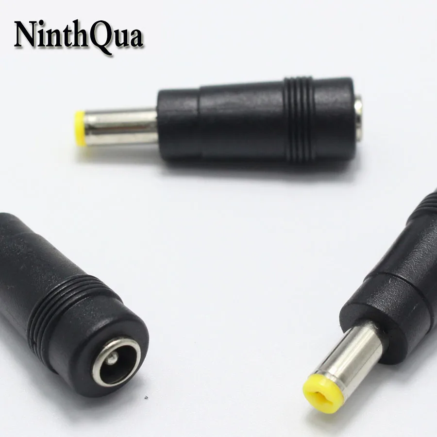 

1pcs 5.5x2.5 mm female to 5.5x2.1 mm male DC Power Connector Adapter Laptop